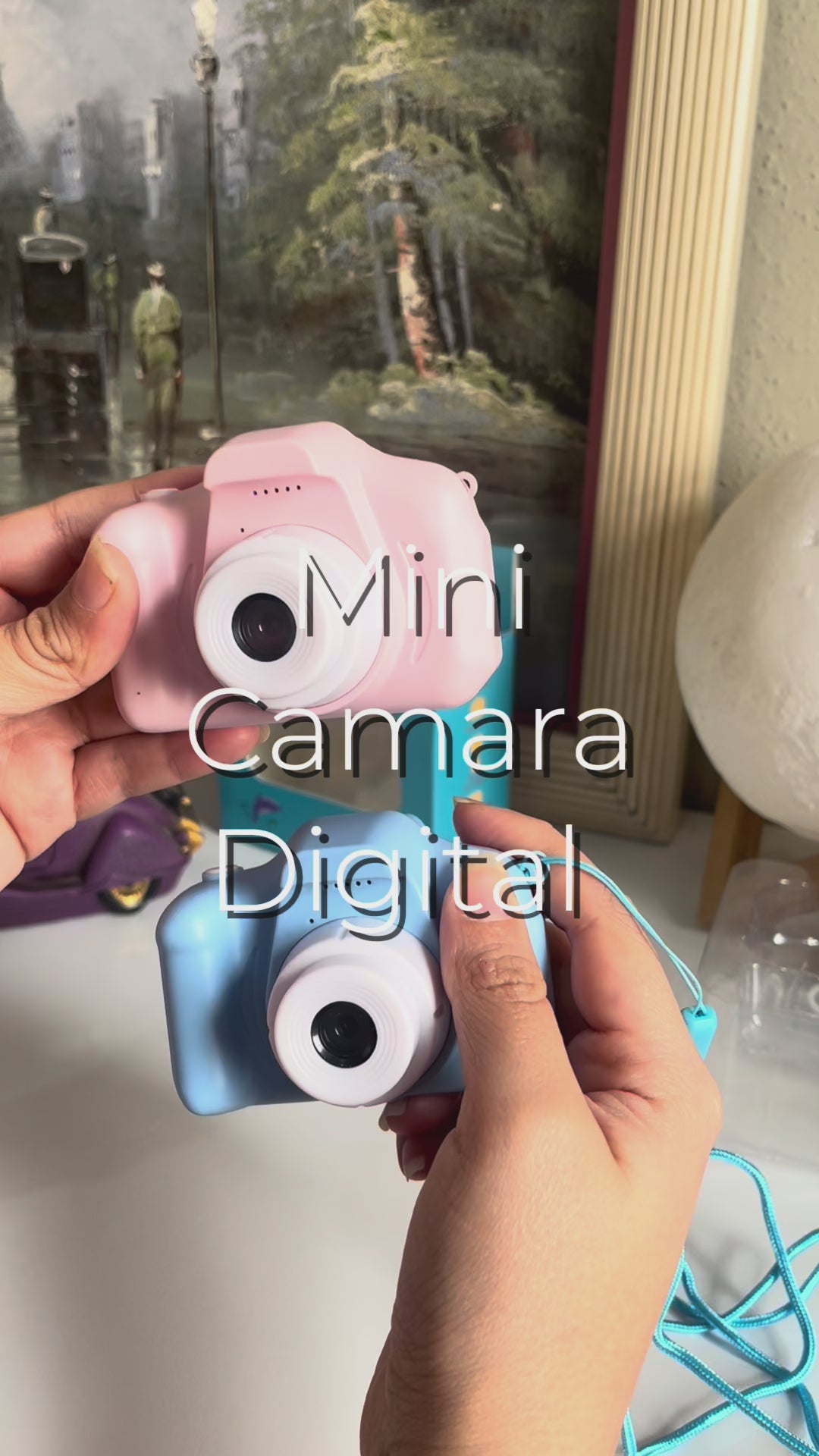 CAMARA DIGITAL PARA NIÑAS - ROSA