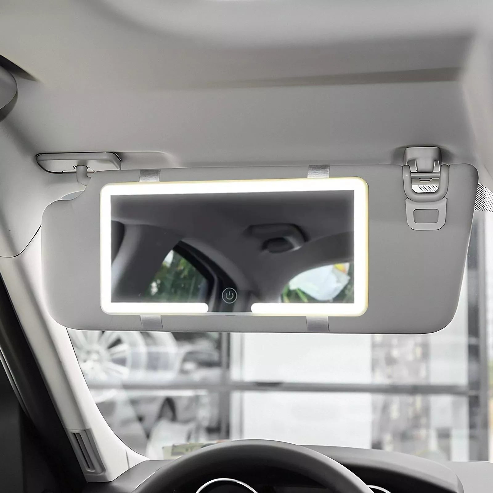 ESPEJO CON LUZ LED PARA VEHICULOS